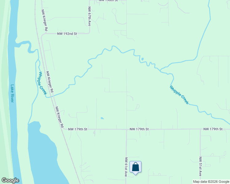 map of restaurants, bars, coffee shops, grocery stores, and more near Northwest 184th Street in Clark County