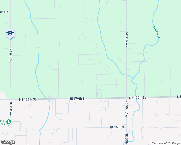 map of restaurants, bars, coffee shops, grocery stores, and more near 4206 Northeast 179th Street in Vancouver