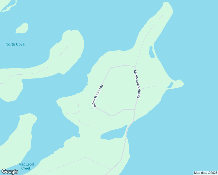 map of restaurants, bars, coffee shops, grocery stores, and more near 156 Widow Point Loop in River Denys