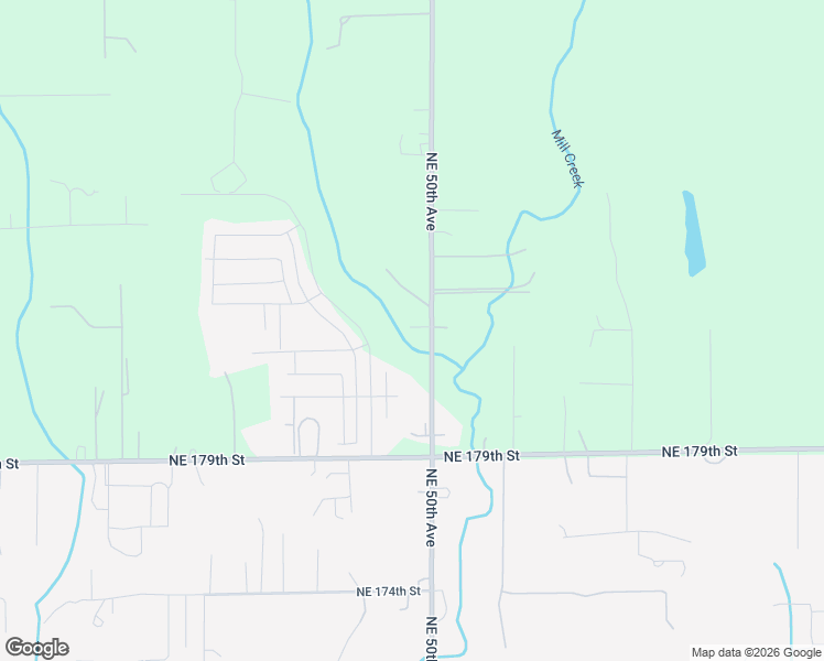 map of restaurants, bars, coffee shops, grocery stores, and more near 18316 Northeast 50th Avenue in Vancouver