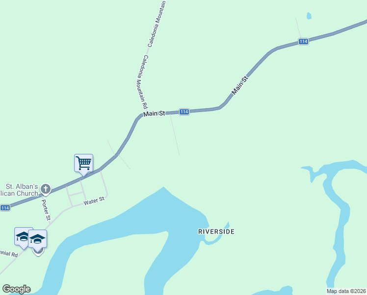 map of restaurants, bars, coffee shops, grocery stores, and more near 21 Young Street in Riverside-Albert