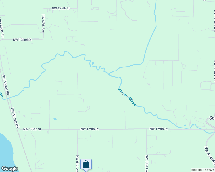 map of restaurants, bars, coffee shops, grocery stores, and more near 5330 Northwest 179th Street in Ridgefield