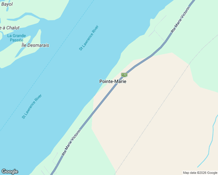 map of restaurants, bars, coffee shops, grocery stores, and more near 195 Route Marie-Victorin in Verchères