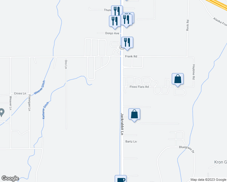 map of restaurants, bars, coffee shops, grocery stores, and more near 5813 Jackrabbit Lane in Belgrade