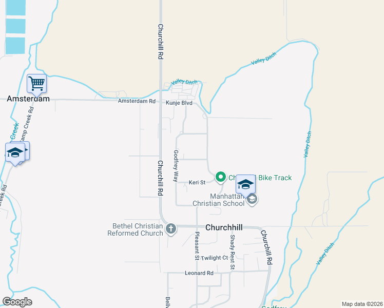 map of restaurants, bars, coffee shops, grocery stores, and more near 96 Fairhaven Street in Manhattan