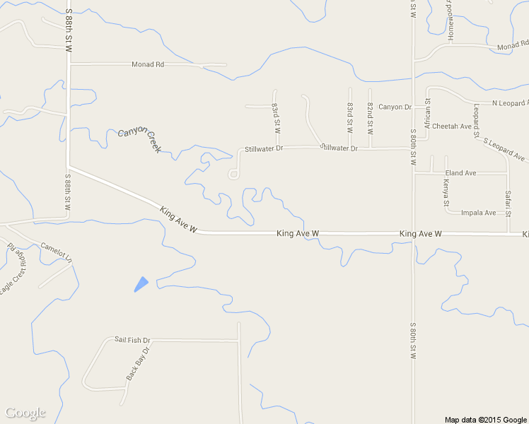 map of restaurants, bars, coffee shops, grocery stores, and more near 8333 King Avenue West in Billings