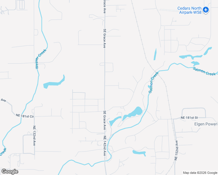 map of restaurants, bars, coffee shops, grocery stores, and more near 1109 Southeast 33rd Street in Battle Ground