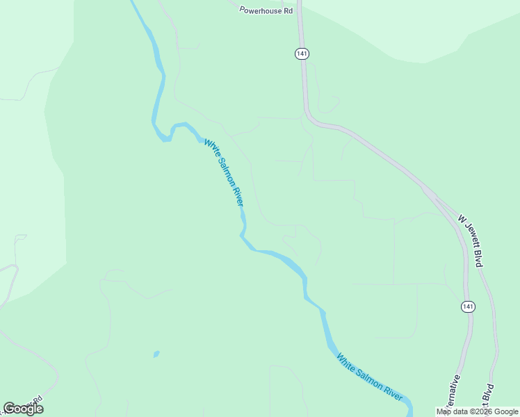 map of restaurants, bars, coffee shops, grocery stores, and more near 175-179 Powerhouse Road in White Salmon