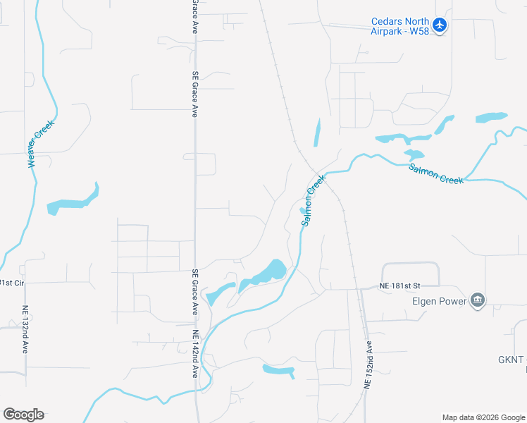 map of restaurants, bars, coffee shops, grocery stores, and more near 14513 Northeast 185th Street in Battle Ground