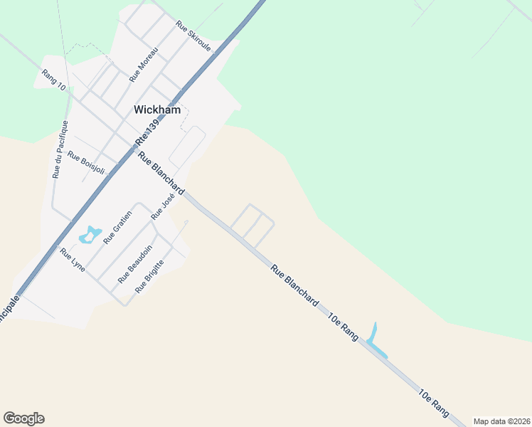 map of restaurants, bars, coffee shops, grocery stores, and more near 690 Rue Lise in Wickham