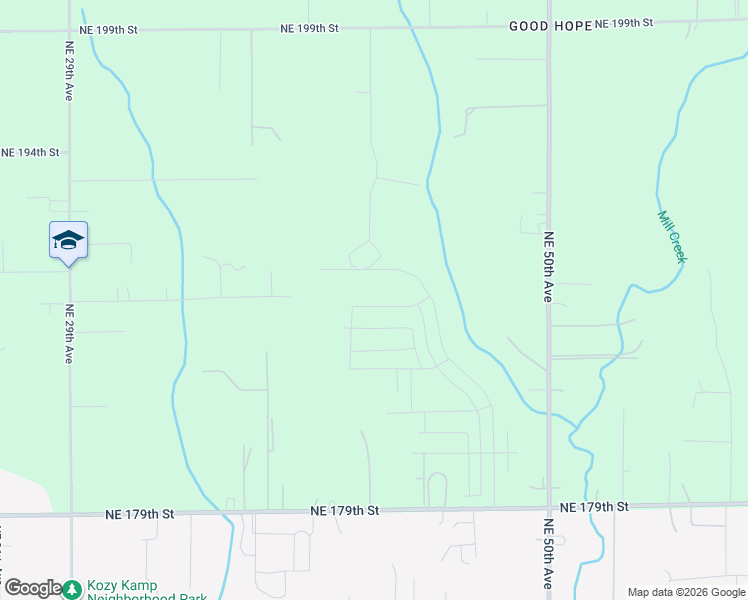 map of restaurants, bars, coffee shops, grocery stores, and more near 4112 Northeast 188th Street in Vancouver