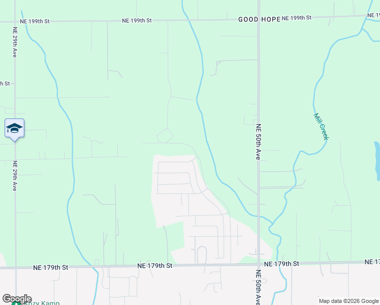 map of restaurants, bars, coffee shops, grocery stores, and more near 4315 Northeast 188th Circle in Ridgefield