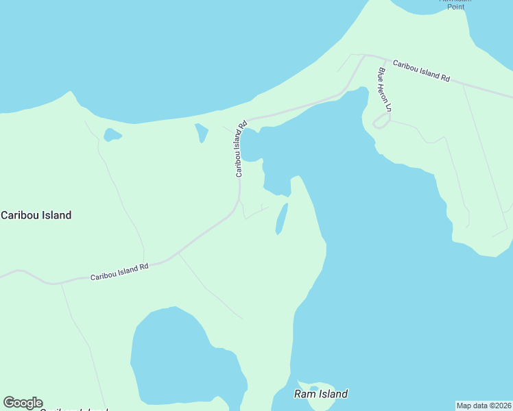 map of restaurants, bars, coffee shops, grocery stores, and more near 1258 Caribou Island Road in Pictou