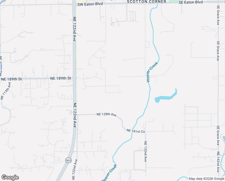 map of restaurants, bars, coffee shops, grocery stores, and more near 440 Southwest 32nd Street in Battle Ground