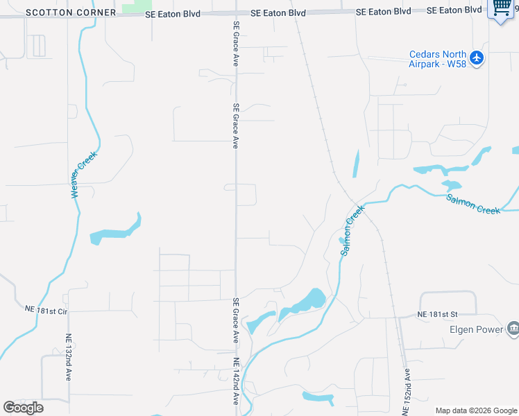 map of restaurants, bars, coffee shops, grocery stores, and more near 3101 Southeast 11th Avenue in Battle Ground