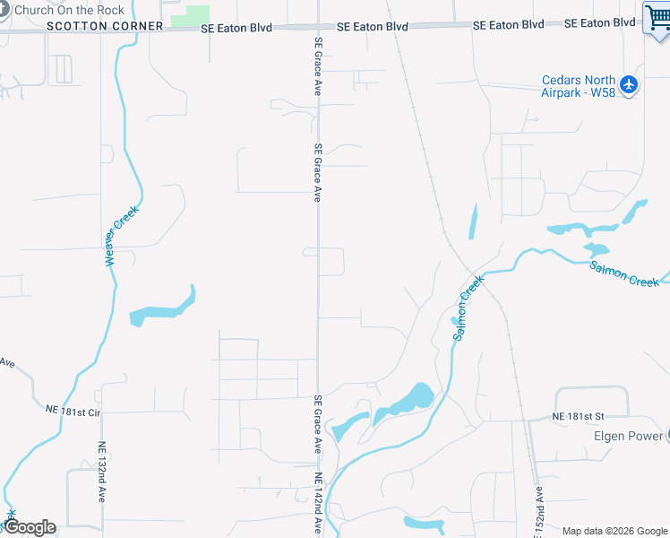 map of restaurants, bars, coffee shops, grocery stores, and more near 1032 Southeast 31st Street in Battle Ground