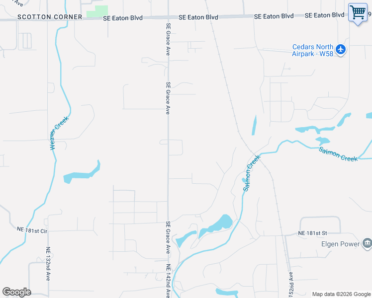 map of restaurants, bars, coffee shops, grocery stores, and more near 3013 Southeast 11th Avenue in Battle Ground