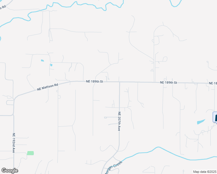 map of restaurants, bars, coffee shops, grocery stores, and more near 20601 Northeast 189th Street in Brush Prairie