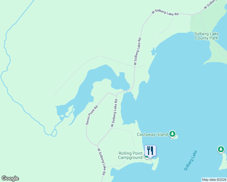 map of restaurants, bars, coffee shops, grocery stores, and more near N10635 Swiss Point Road in Phillips