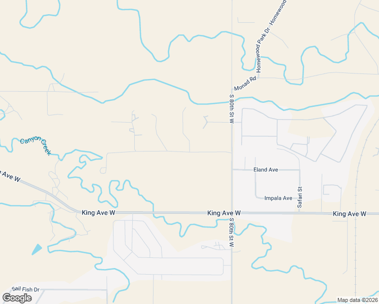 map of restaurants, bars, coffee shops, grocery stores, and more near 8245 Stillwater Drive in Billings