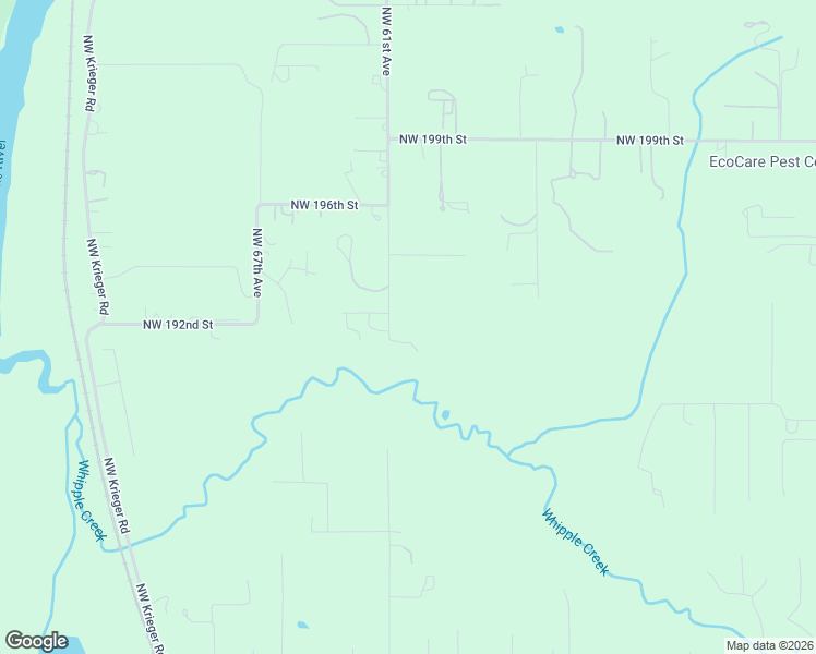 map of restaurants, bars, coffee shops, grocery stores, and more near 19121 Northwest 61st Avenue in Ridgefield