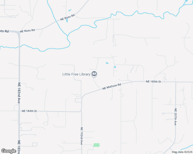 map of restaurants, bars, coffee shops, grocery stores, and more near 19432 Northeast Mattson Road in Brush Prairie