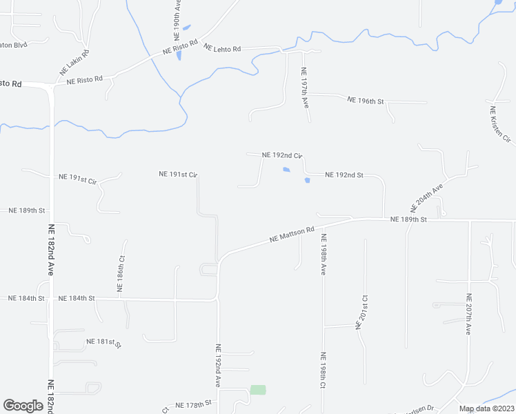 map of restaurants, bars, coffee shops, grocery stores, and more near 19432 Northeast Mattson Road in Brush Prairie
