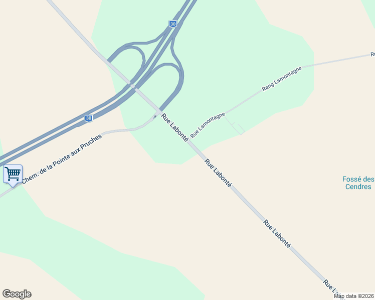 map of restaurants, bars, coffee shops, grocery stores, and more near 851 Rue Labonté in Calixa-Lavallée