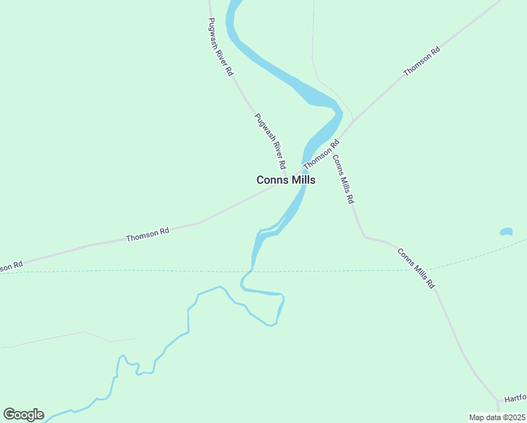 map of restaurants, bars, coffee shops, grocery stores, and more near 1 Thomson Road in Conns Mills