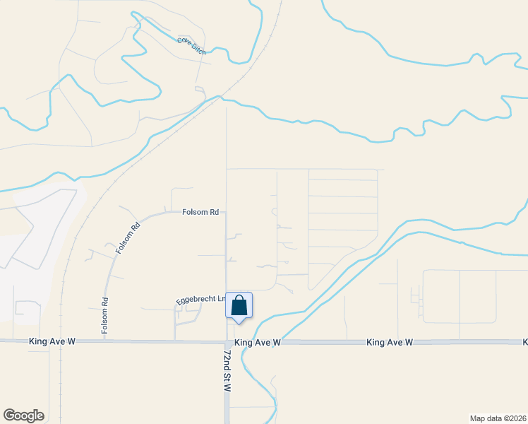 map of restaurants, bars, coffee shops, grocery stores, and more near 504 Eggebrecht Lane in Billings