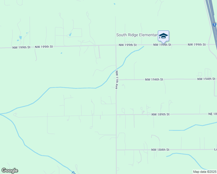 map of restaurants, bars, coffee shops, grocery stores, and more near 19300 Northwest 11th Avenue in Ridgefield