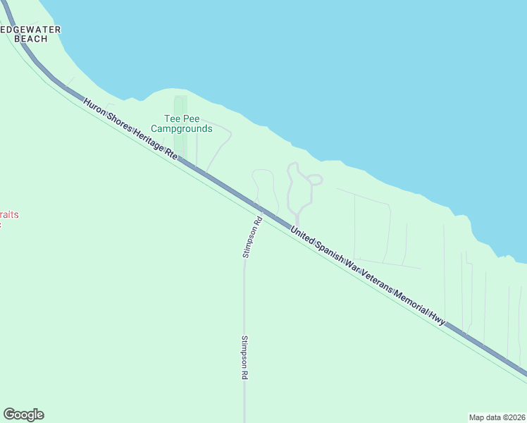 map of restaurants, bars, coffee shops, grocery stores, and more near 10801 U.S. 23 in Mackinaw City