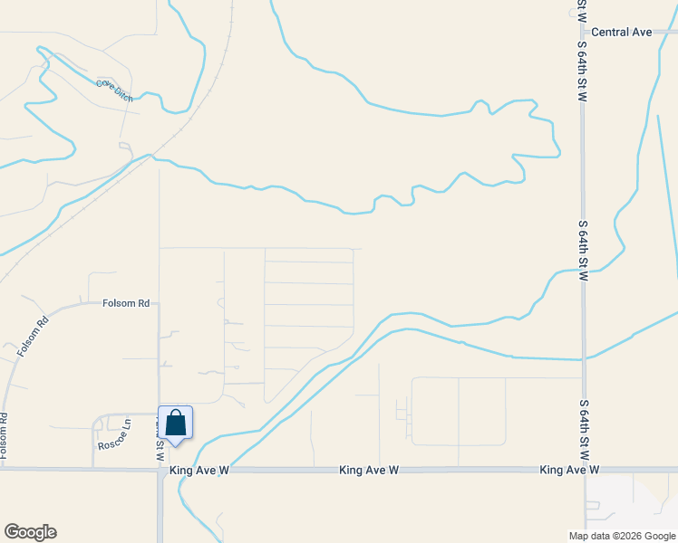 map of restaurants, bars, coffee shops, grocery stores, and more near 403 Eggebrecht Lane in Billings