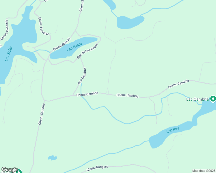 map of restaurants, bars, coffee shops, grocery stores, and more near Rue des Trilliums in Gore