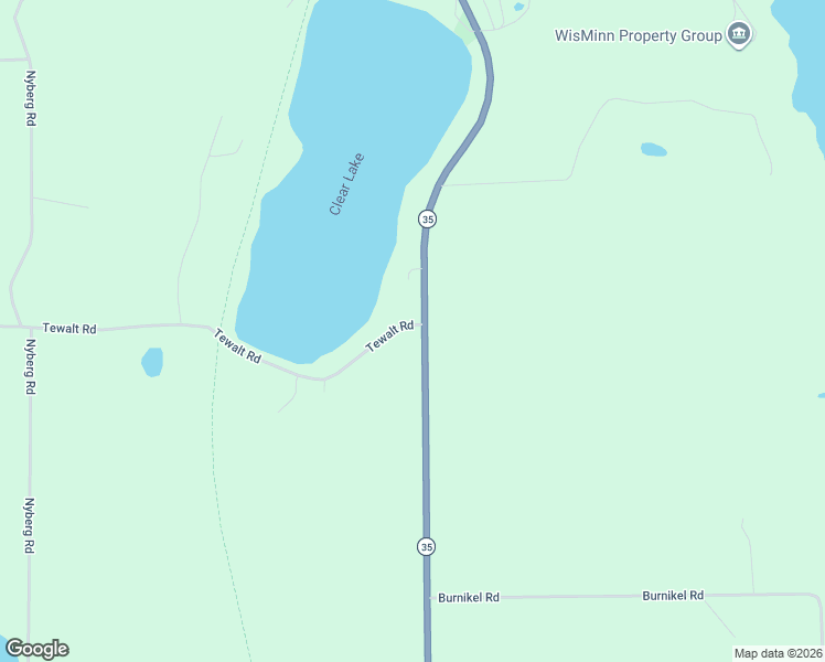 map of restaurants, bars, coffee shops, grocery stores, and more near 7703 Tewalt Road in Siren