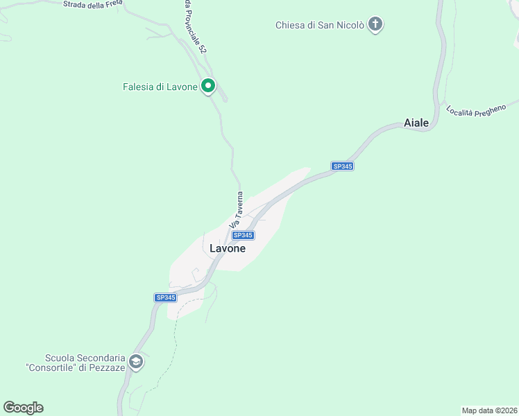 map of restaurants, bars, coffee shops, grocery stores, and more near 37 Via Taverna in Lavone