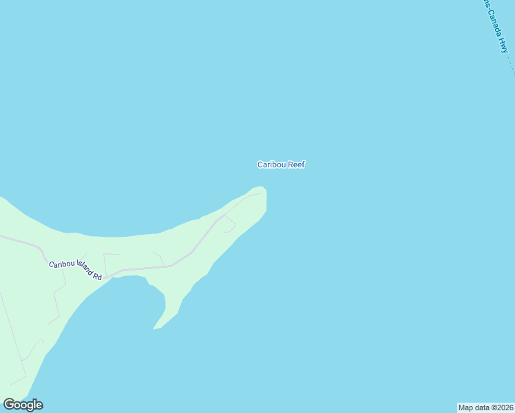 map of restaurants, bars, coffee shops, grocery stores, and more near 1836 Caribou Island Road in Pictou