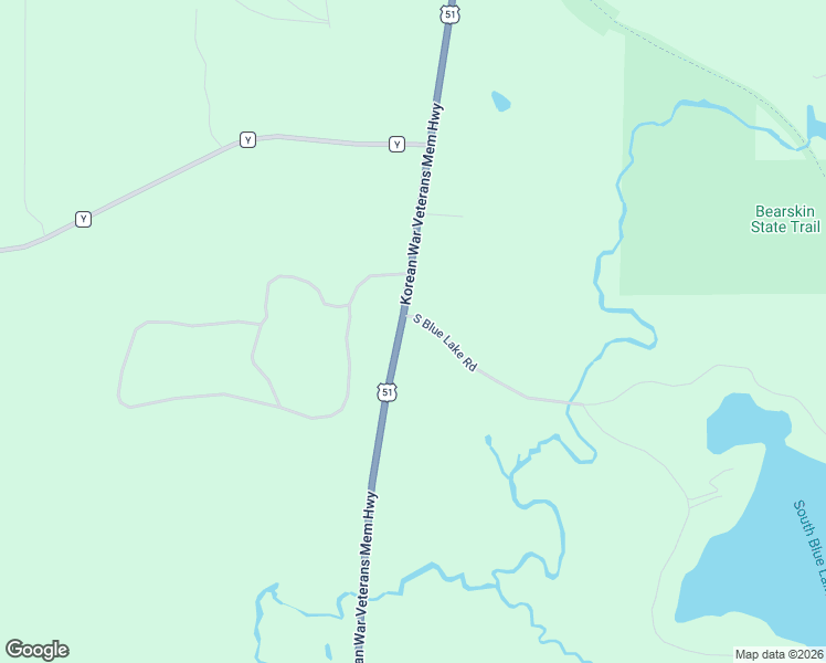 map of restaurants, bars, coffee shops, grocery stores, and more near 9735 South Blue Lake Road in Hazelhurst