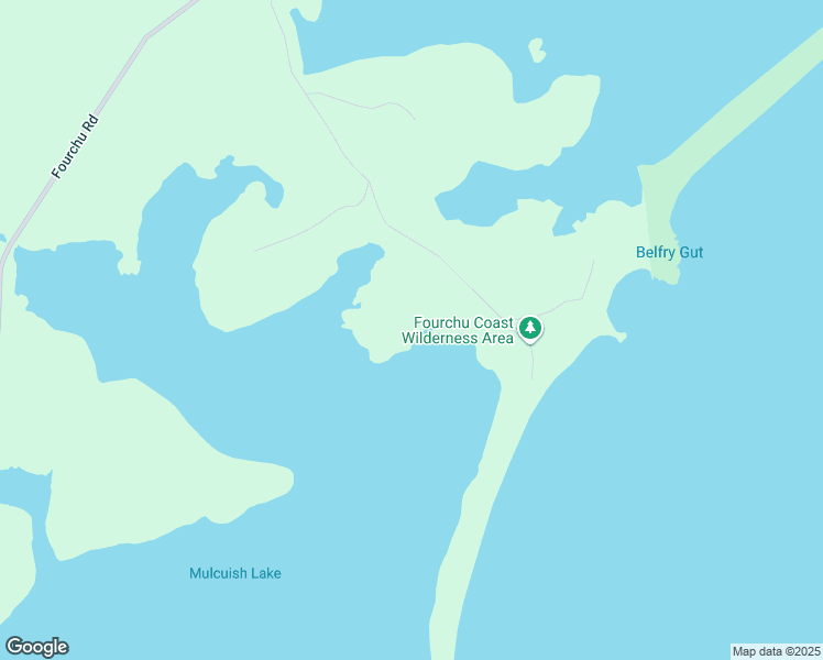 map of restaurants, bars, coffee shops, grocery stores, and more near Belfry Road in Gabarus Lake