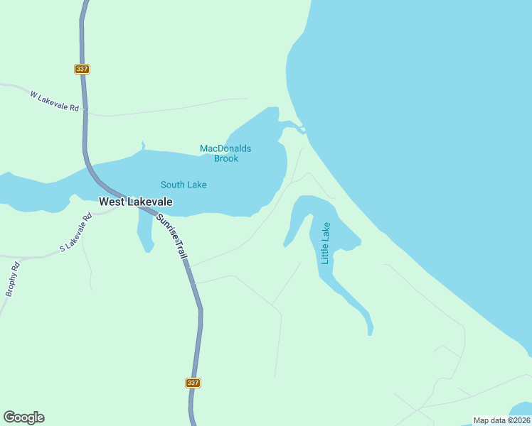 map of restaurants, bars, coffee shops, grocery stores, and more near 97 Bay Loch Road in Antigonish