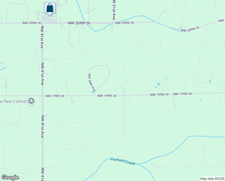 map of restaurants, bars, coffee shops, grocery stores, and more near 3114 Northwest 199th Street in Ridgefield