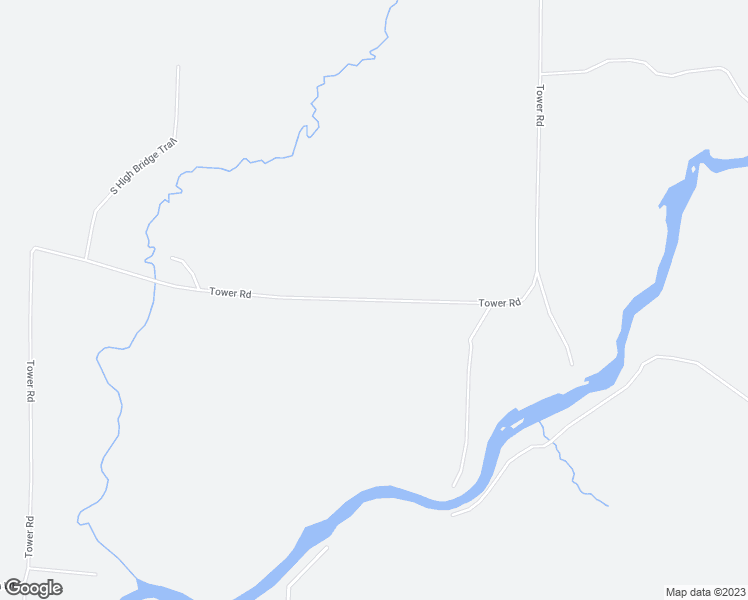 map of restaurants, bars, coffee shops, grocery stores, and more near Tower Road in Phillips