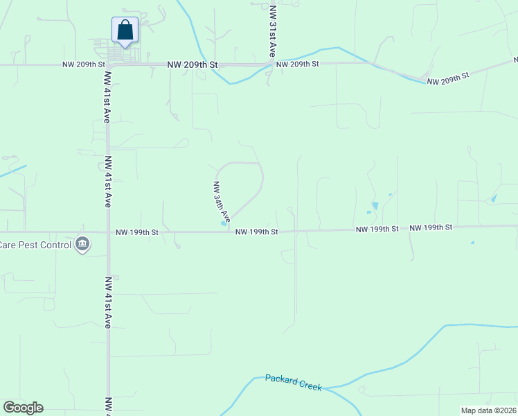 map of restaurants, bars, coffee shops, grocery stores, and more near 3114 Northwest 199th Street in Ridgefield