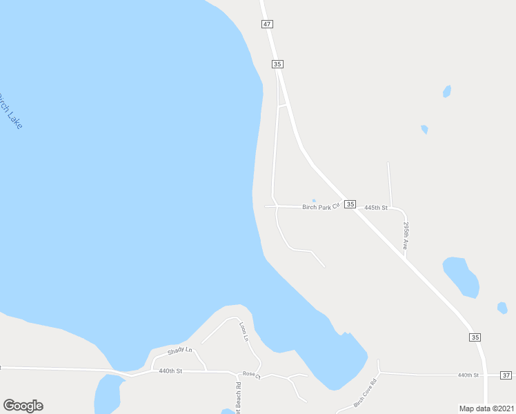 map of restaurants, bars, coffee shops, grocery stores, and more near 44496 Birch Park Circle in Grey Eagle