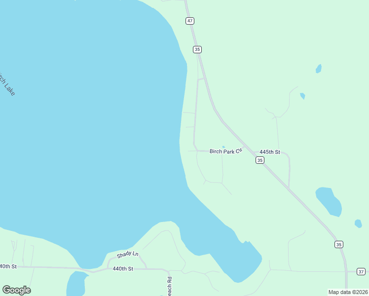 map of restaurants, bars, coffee shops, grocery stores, and more near 44496 Birch Park Circle in Grey Eagle