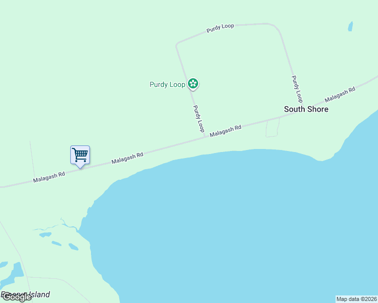 map of restaurants, bars, coffee shops, grocery stores, and more near 3012 Malagash Road in Cumberland County