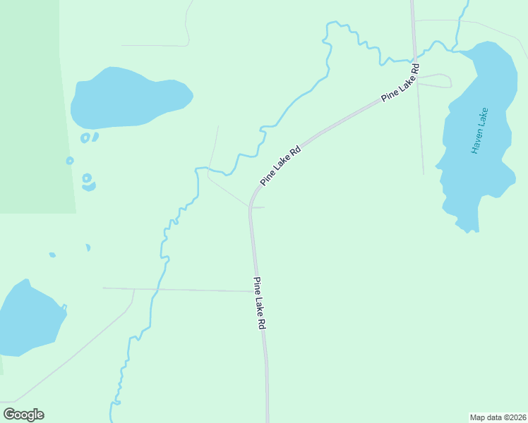 map of restaurants, bars, coffee shops, grocery stores, and more near 6202 Pine Lake Road in Rhinelander