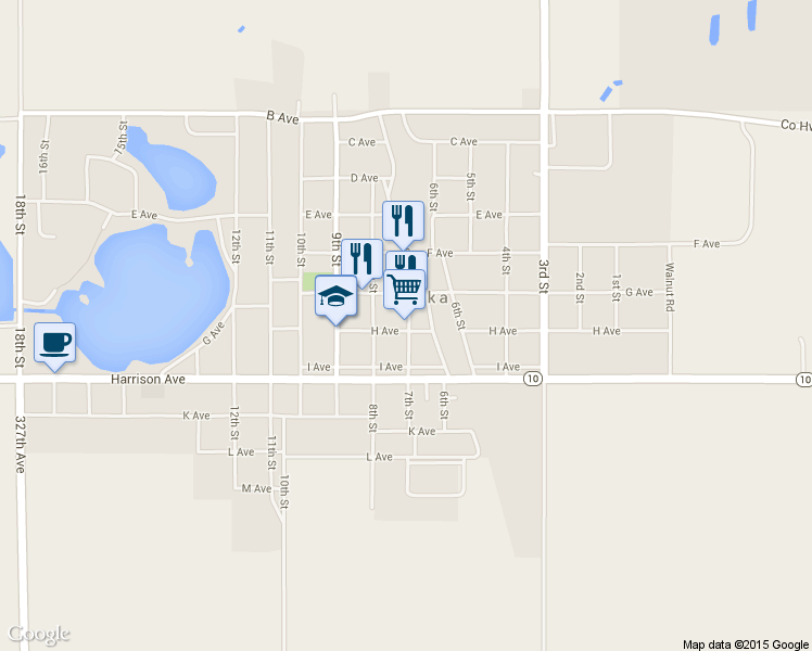 map of restaurants, bars, coffee shops, grocery stores, and more near 720 7th St in Eureka