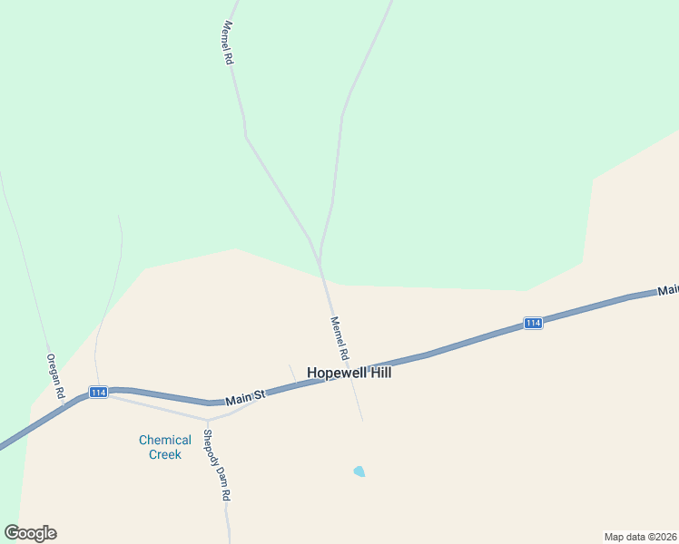 map of restaurants, bars, coffee shops, grocery stores, and more near 6 Woodworth Settlement Road in Hopewell Hill