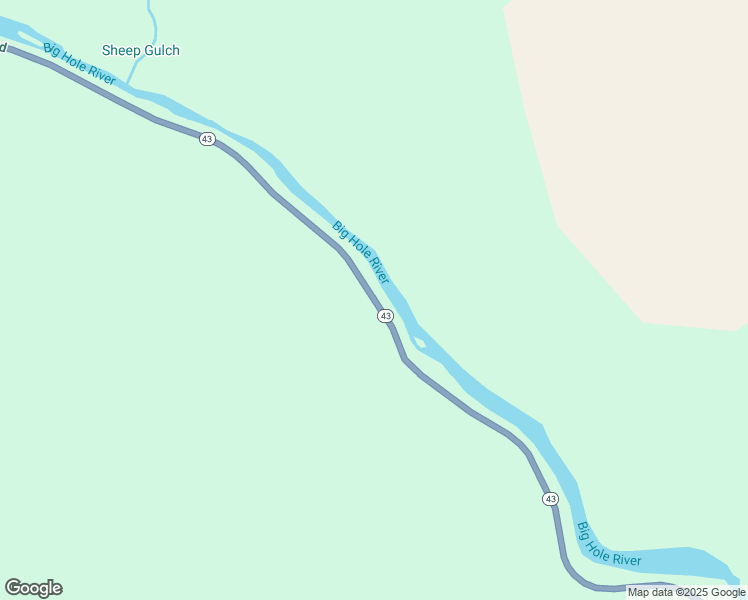 map of restaurants, bars, coffee shops, grocery stores, and more near Montana 43 in Butte